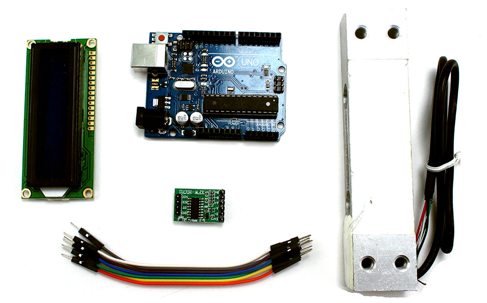 Build A Digital Weight Scale Force Guage W Arduino Loadcell - Best Abstract Designs in Full HD