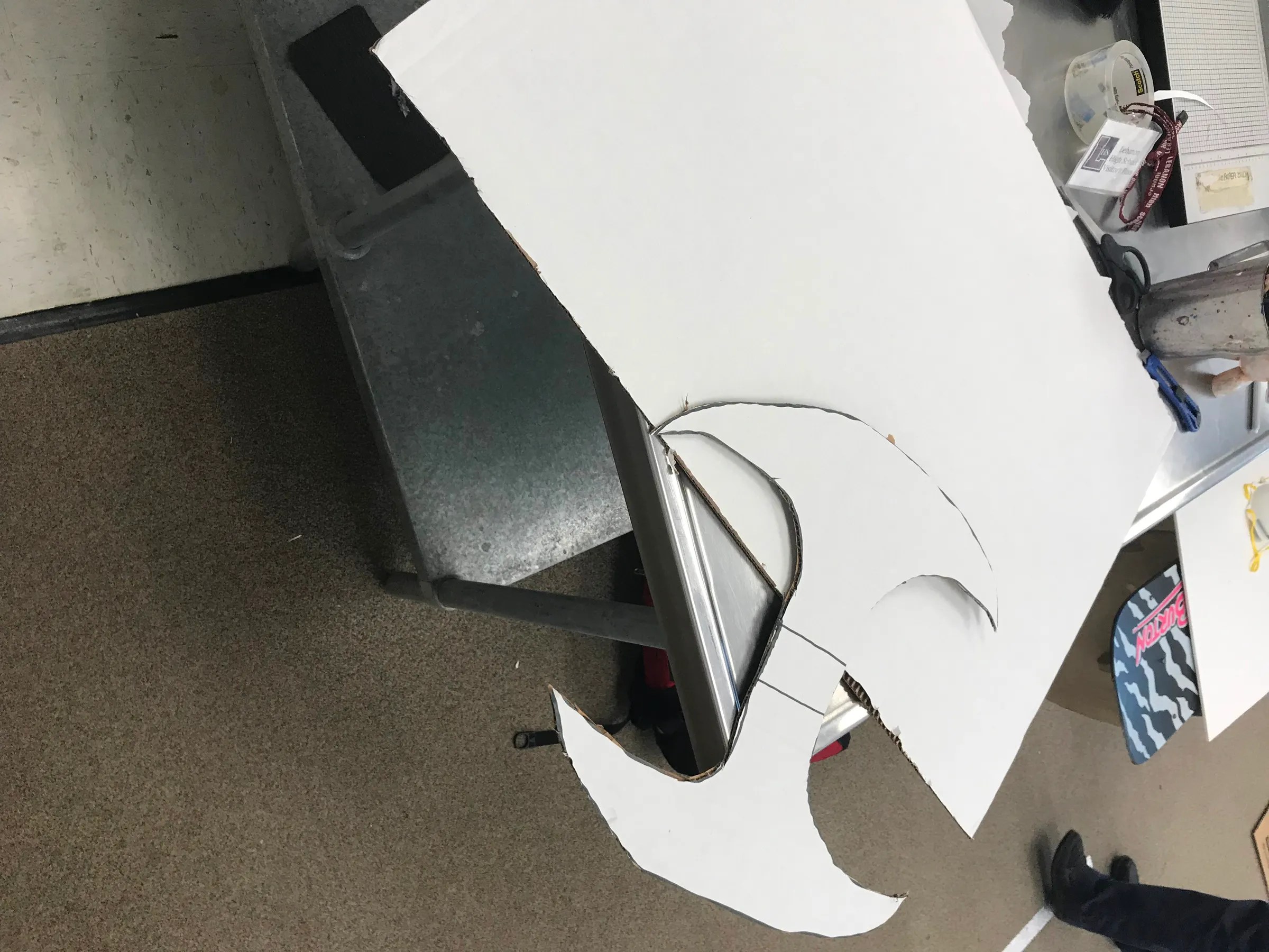 Cardboard Axe 16 Steps Instructables