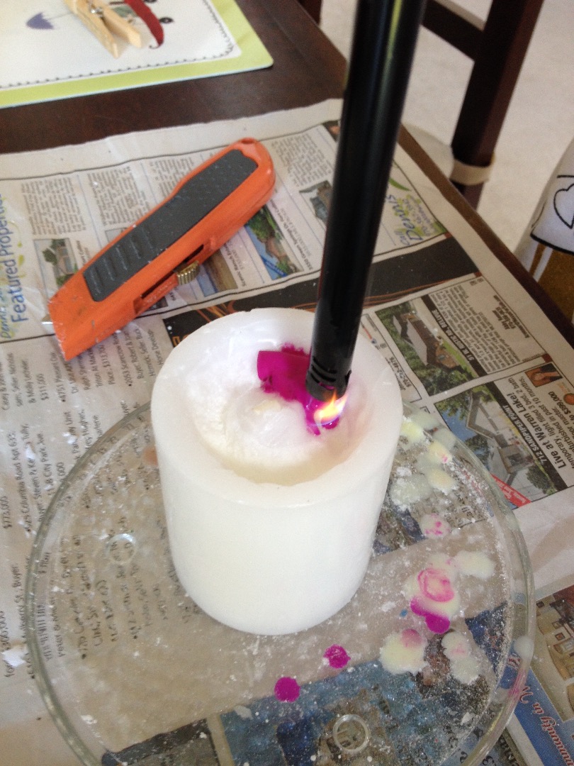 Candle Bleeding Edge Design - Modern Landscape Illustration - Ultra HD