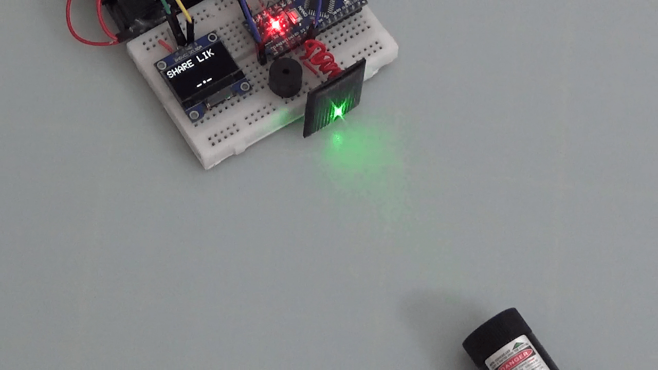 Morse Code Transmission By Laser 3 Steps Instructables - Ocean Patterns - Elegant Mobile Collection