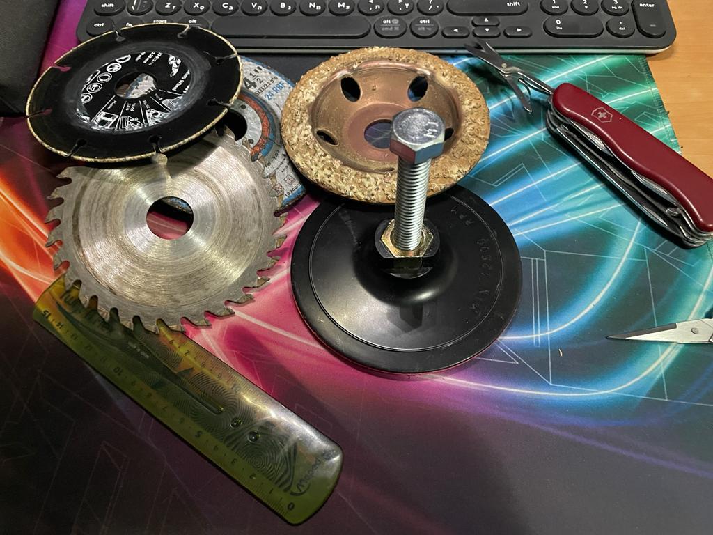 Angle Grinder Accessories Organizer 4 Steps Instructables - Elegant High Resolution Light Illustrations | Free Download