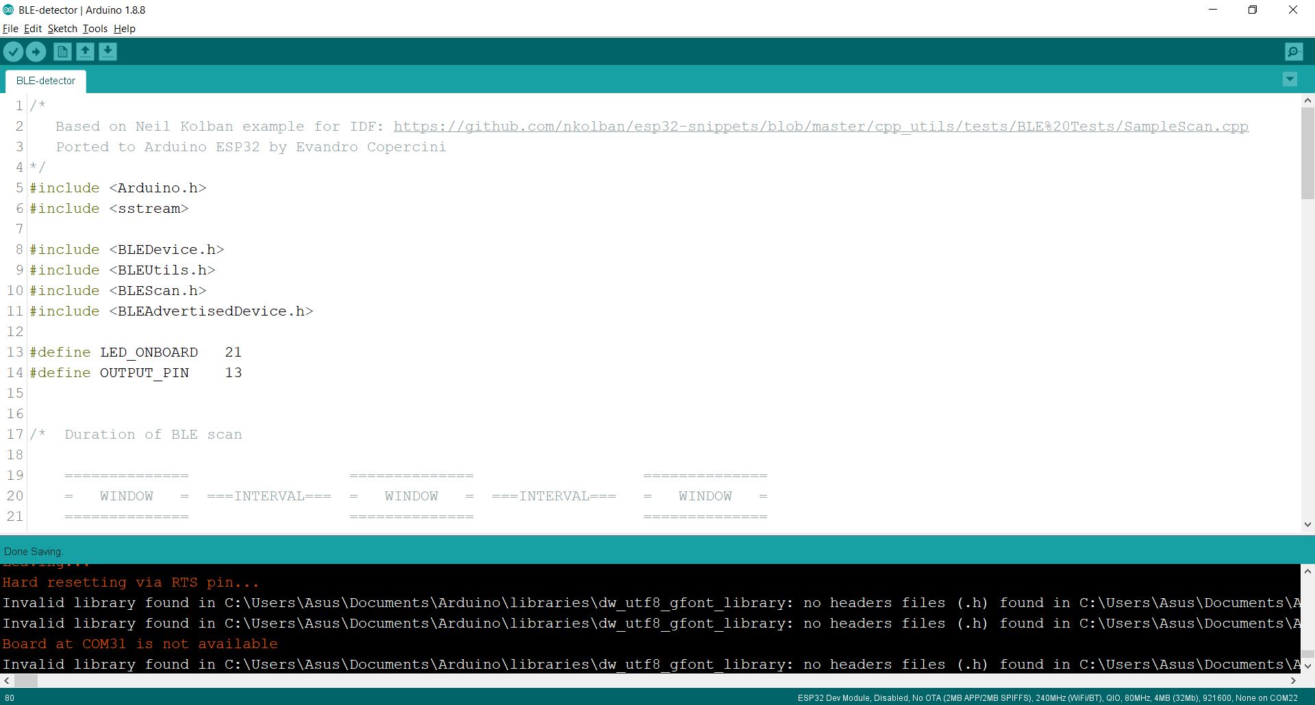 Mi Band Detector Using Esp32 Ble 6 Steps Instructables - Best Light Textures in Desktop