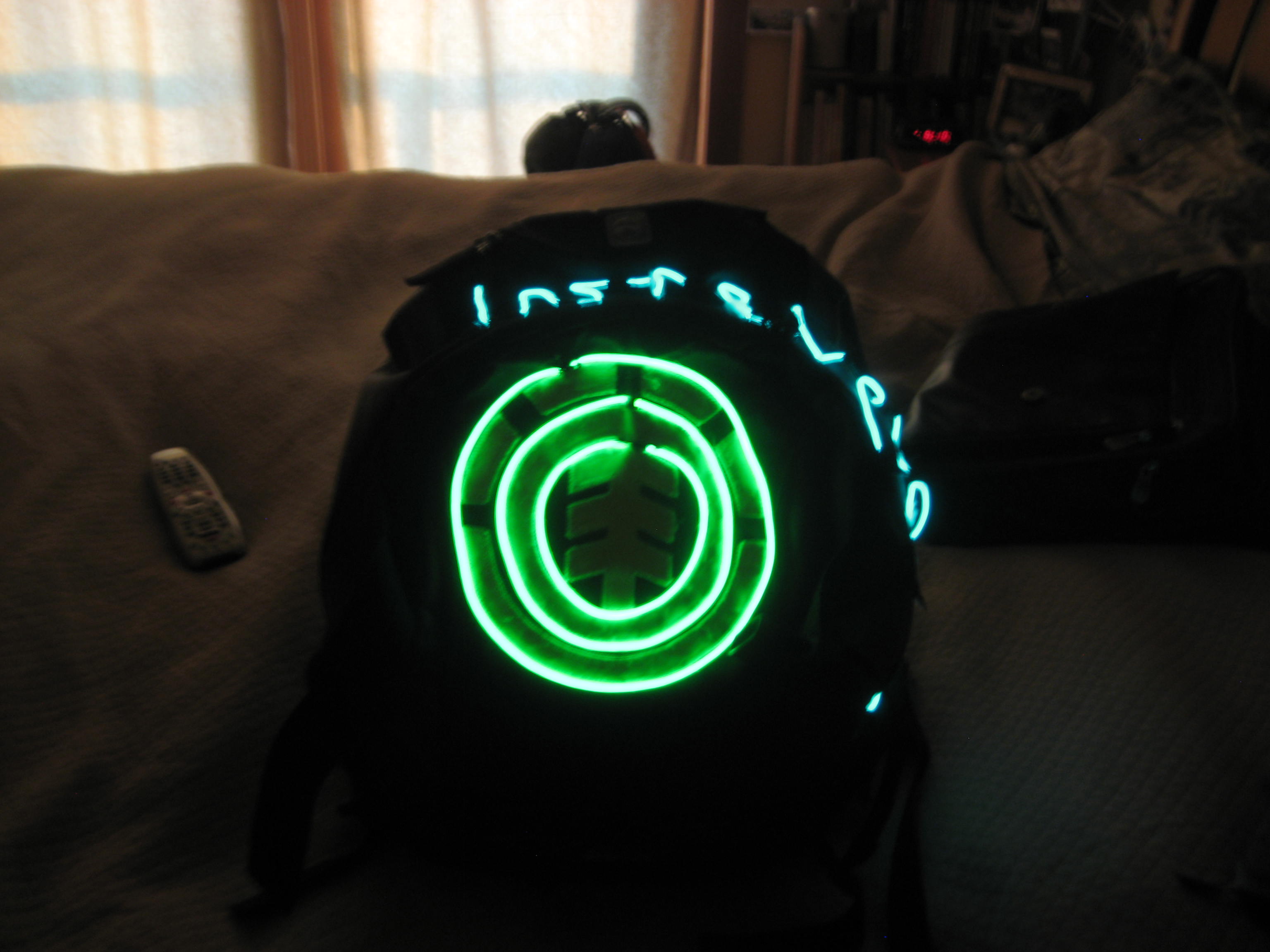 Easy El Wire Projects Instructables - Artistic Sunset Illustration - Mobile