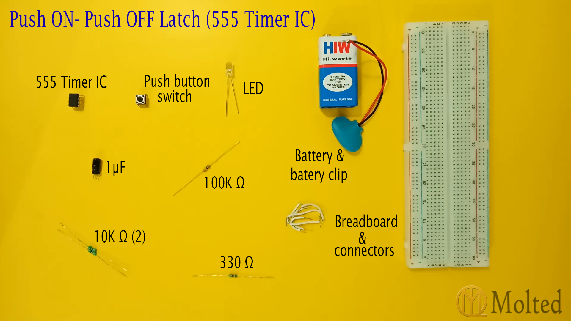 Push On Off Latching Circuit Using A Push Button S - Vintage Illustration Collection - Full HD Quality