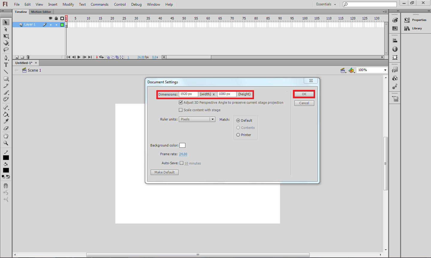 Flash Template Full Screen Animation - Artistic Gradient Photo - Full HD