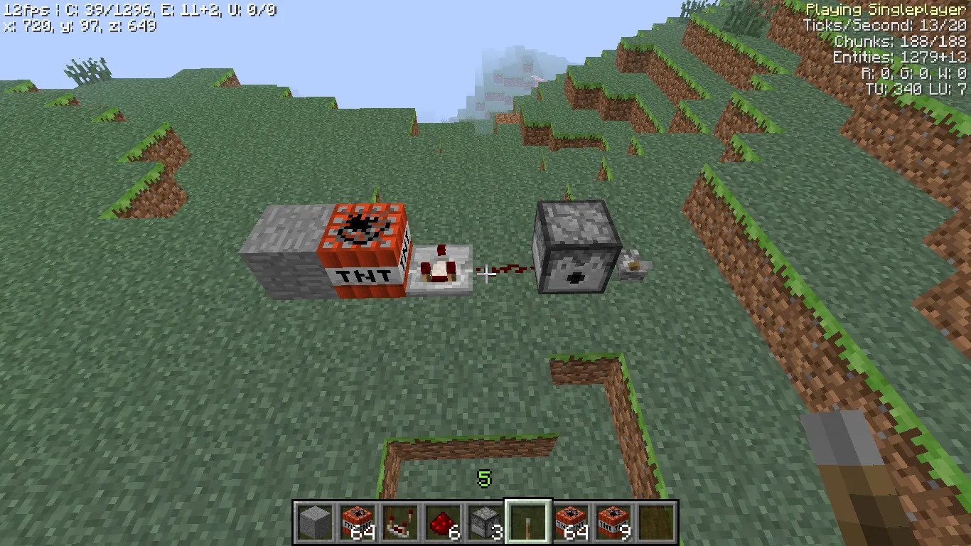 Minecraft Auto Miner 4 Steps Instructables