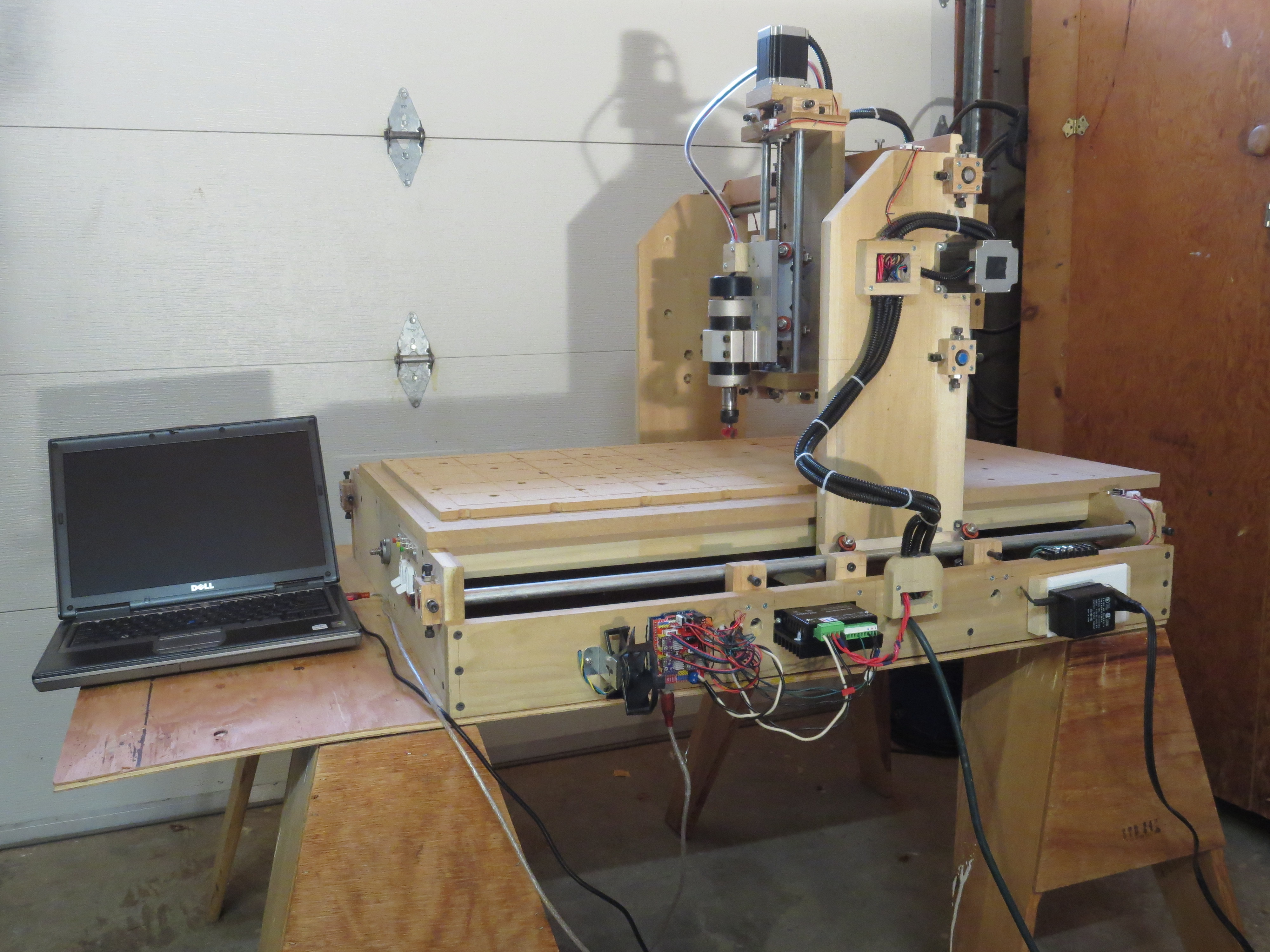 Finished Building My Own Cnc Router Designed From Scratch Cnc - High Quality Desktop Vintage Images | Free Download