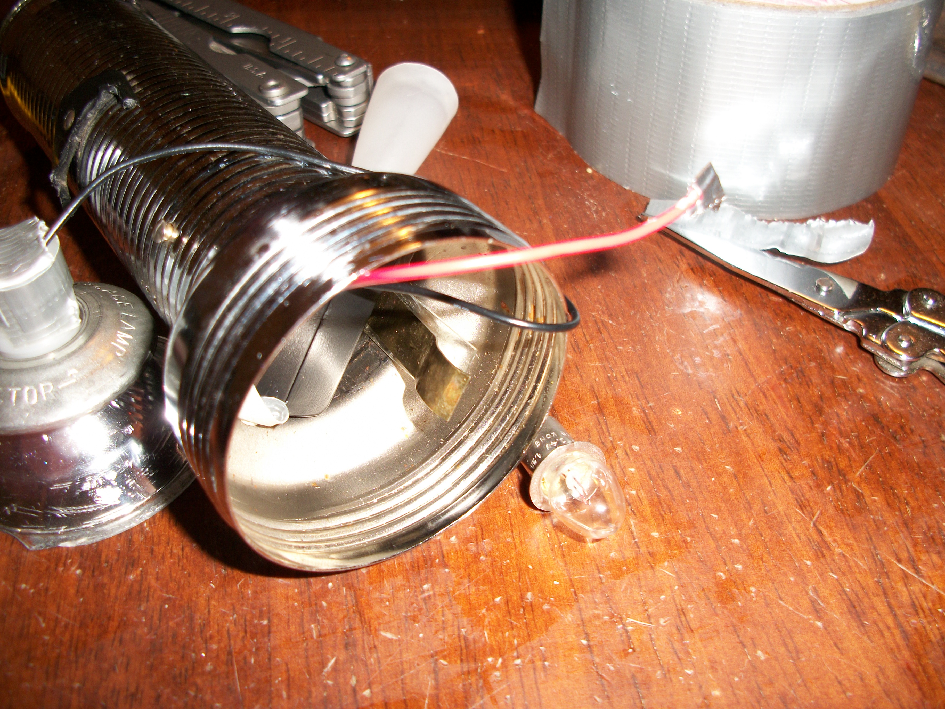 Double Flashlight 5 Steps Instructables - Creative Space Illustration - Ultra HD