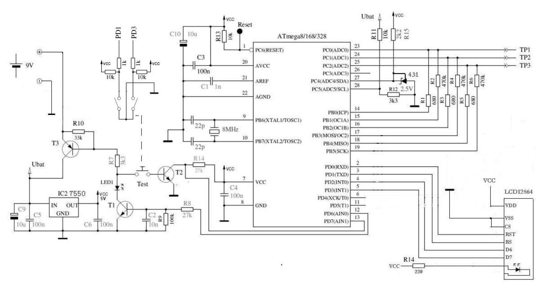 Github Upcycle Electronics Avr Transistor Tester - Download Perfect Colorful Illustration | Desktop