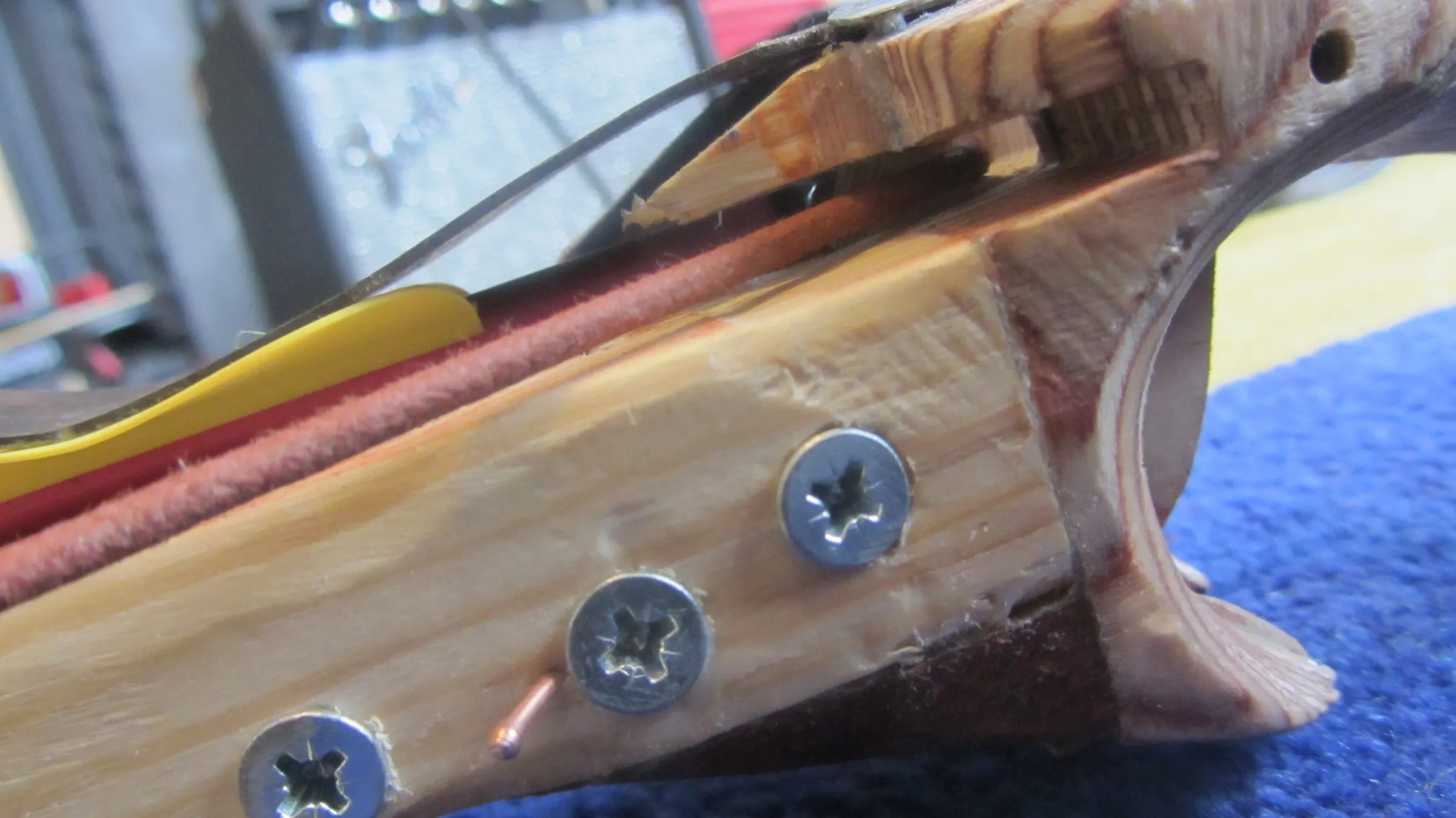How To Make An Extremely Powerful Wooden Crossbow Instructables
