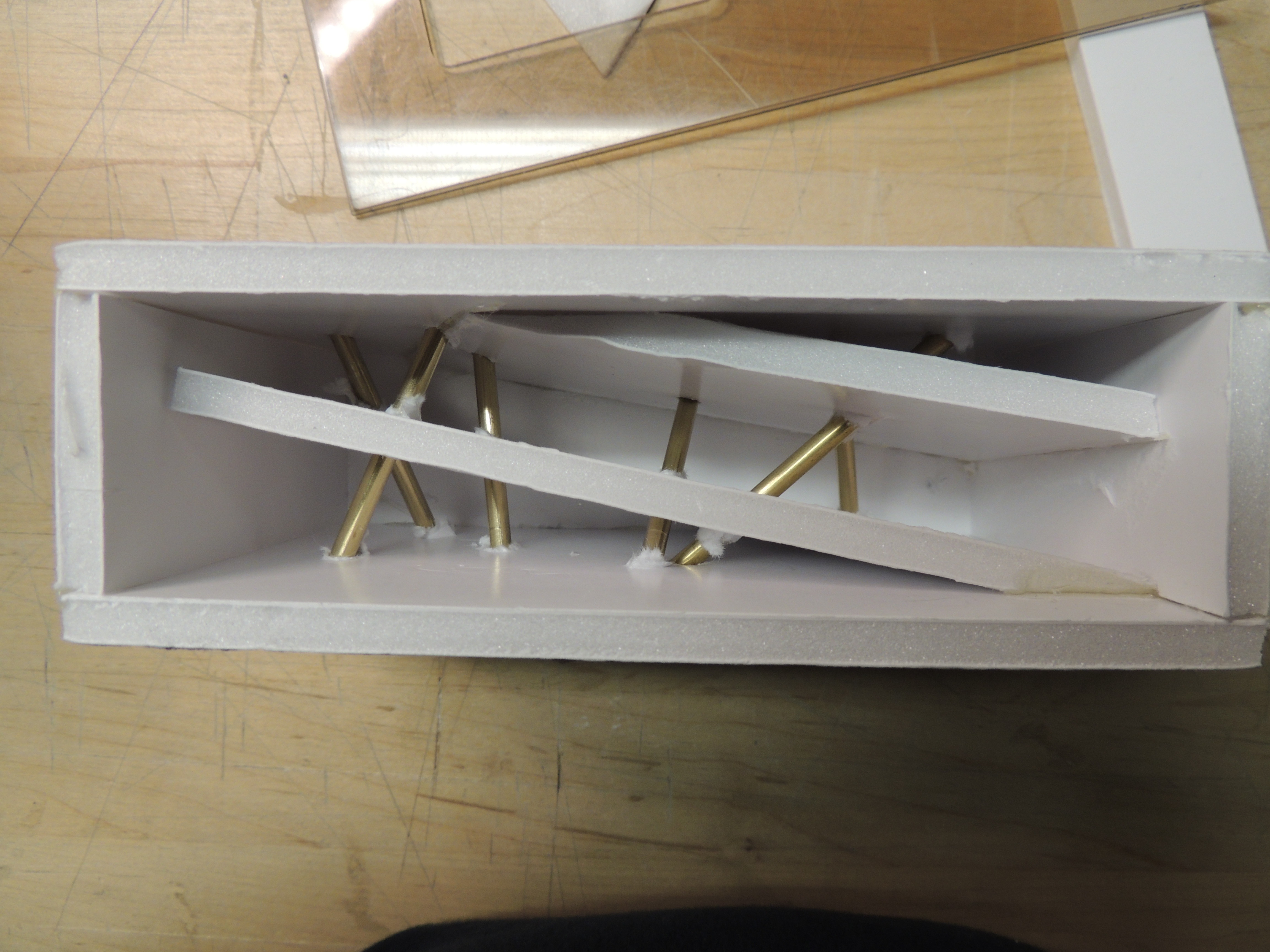 Casted Plaster Section Model For Architectural Project - Professional Gradient Image - 8K