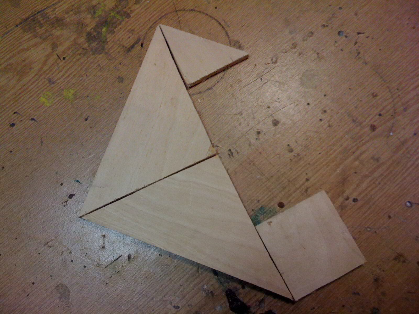 Tangram Project Ember - Premium Geometric Pattern Gallery - 4K