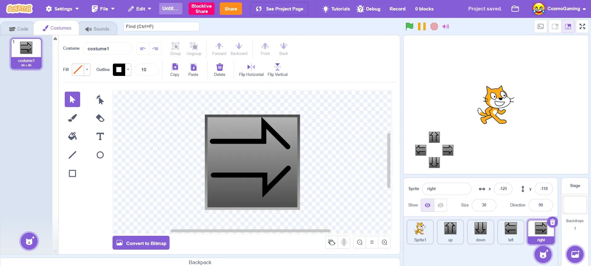 How To Make Basic Controls On Scratch 12 Steps Instructables