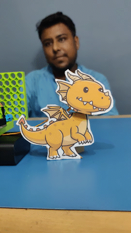 Face Tracking Animatronic Dragon Robot An Artificial Intel Hackster Io - Download Amazing Space Picture | Retina