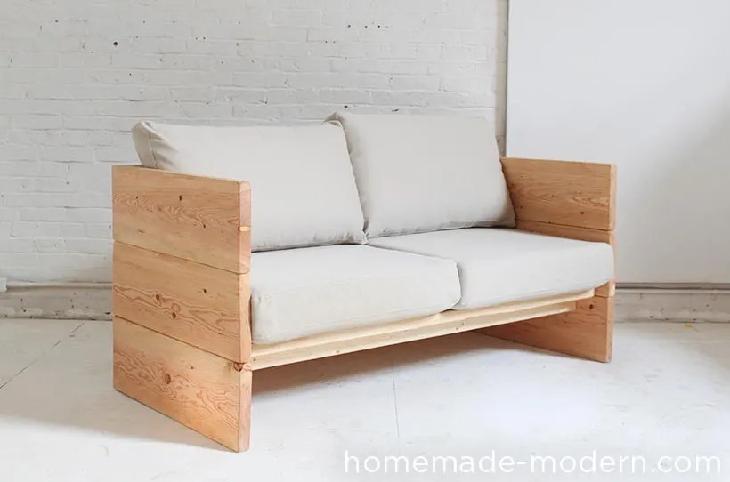 Homemade Modern Diy Box Sofa 11 Steps With Pictures Instructables