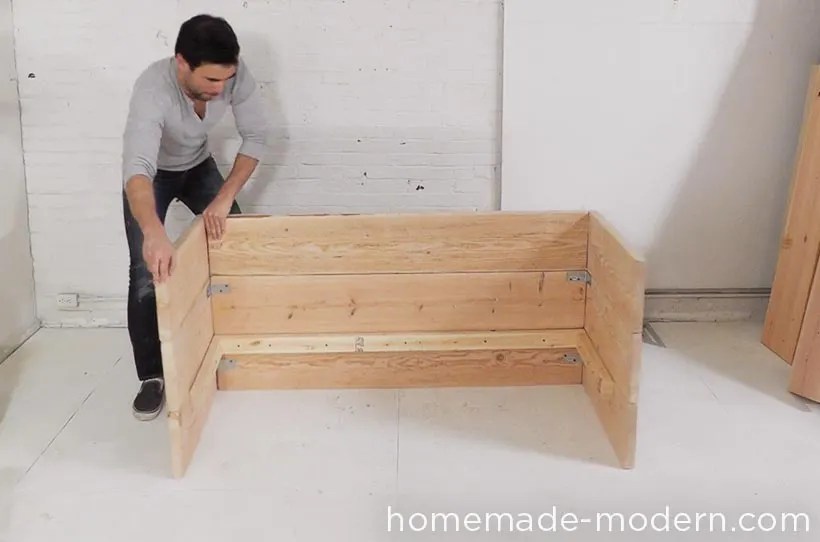 Homemade Modern Diy Box Sofa 11 Steps With Pictures Instructables