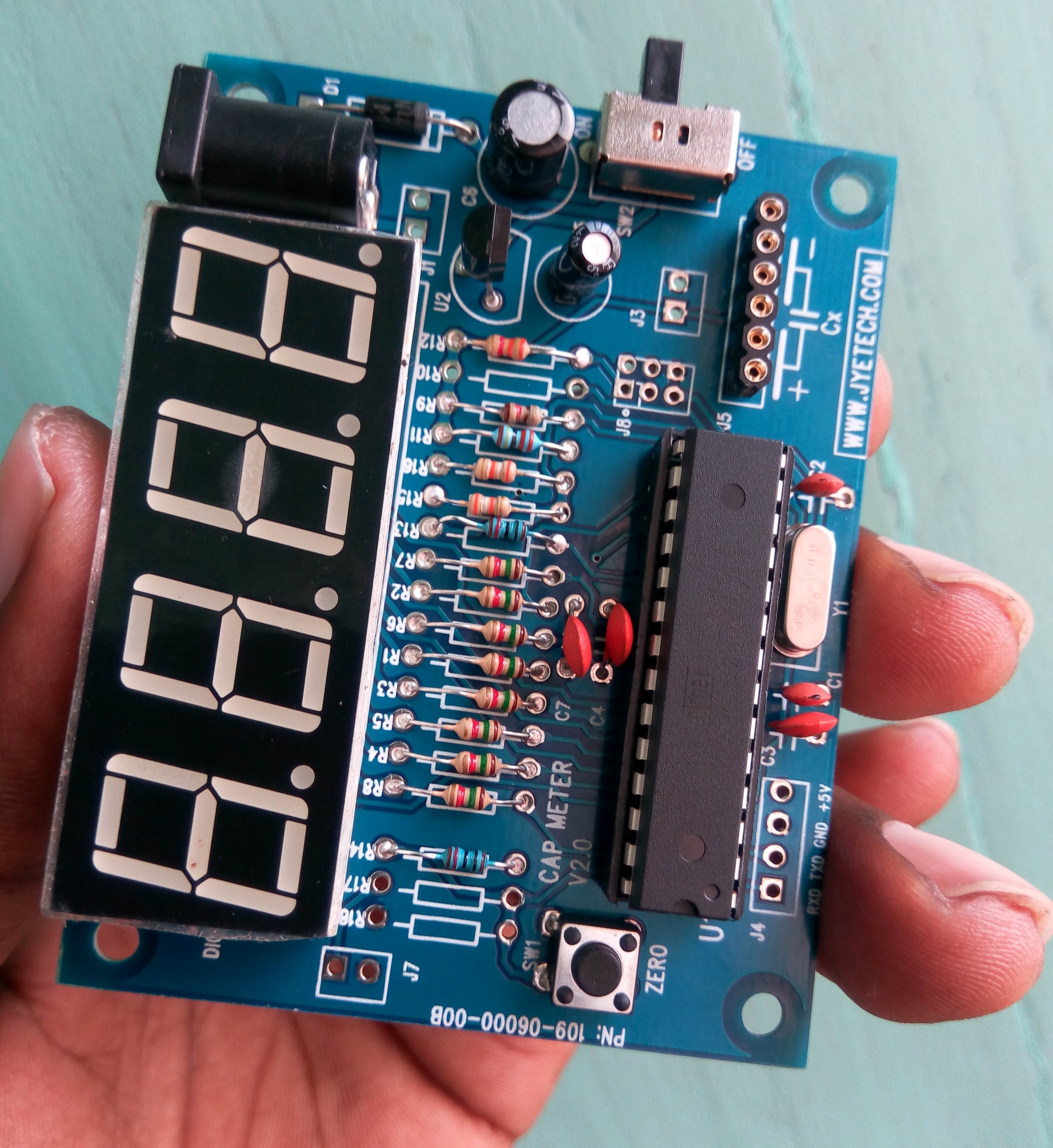 Diy Capacitance Meter Electronics Lab - Light Art Collection - 8K Quality