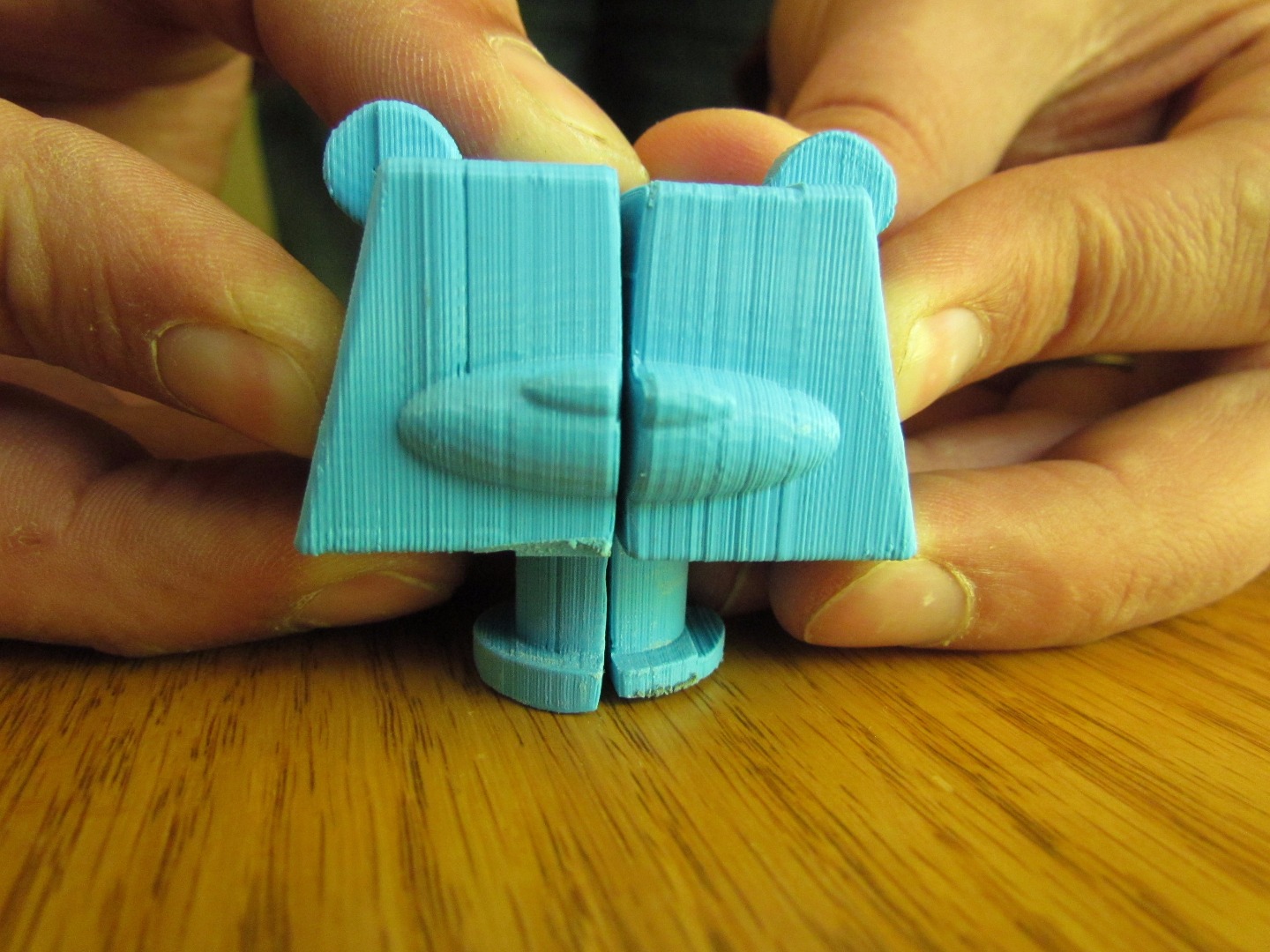 Warped Print - Modern Geometric Image - Desktop