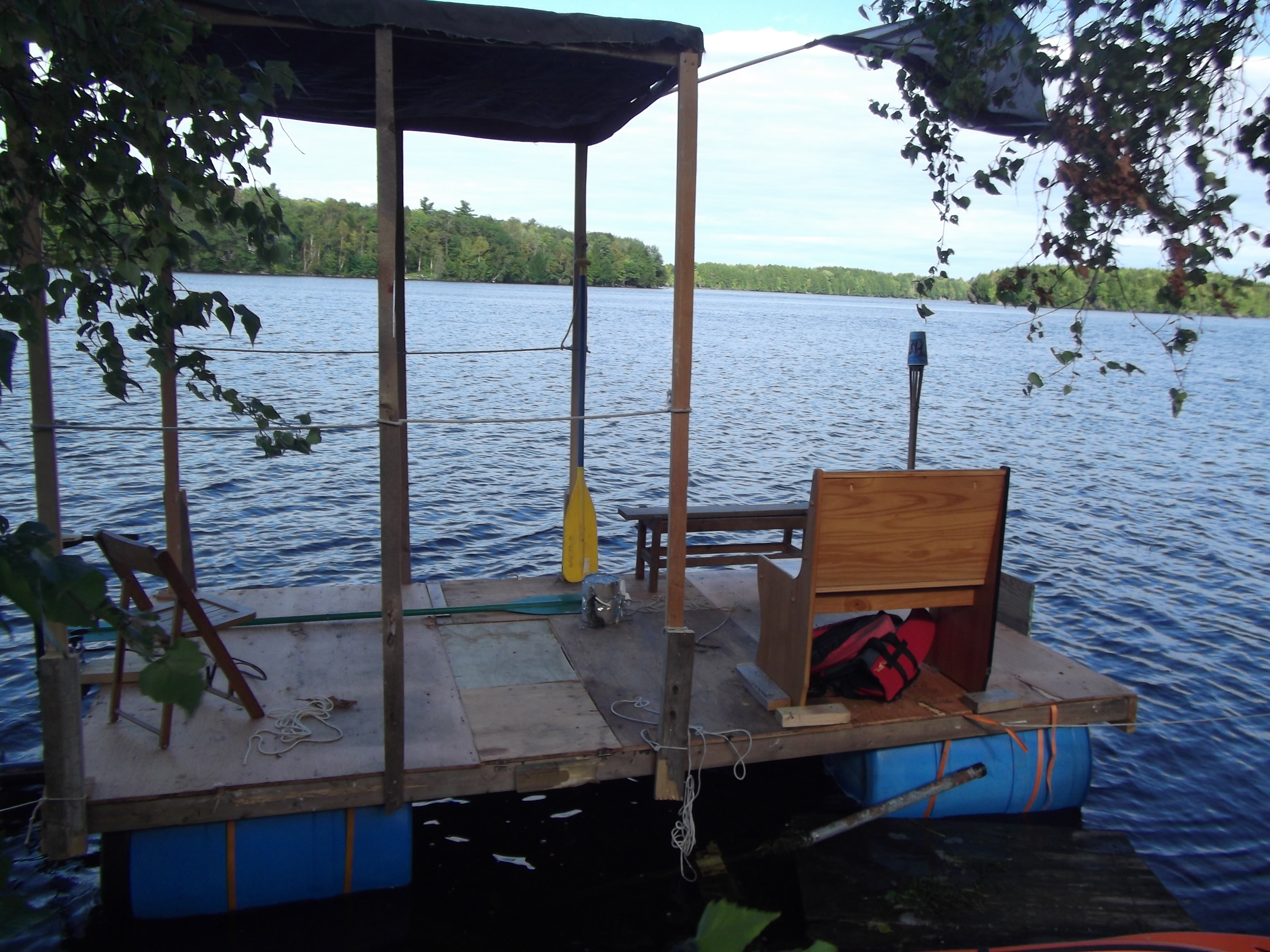 While the water glide is . Homemade Pontoon Boat 6 Steps With Pictures Instructables