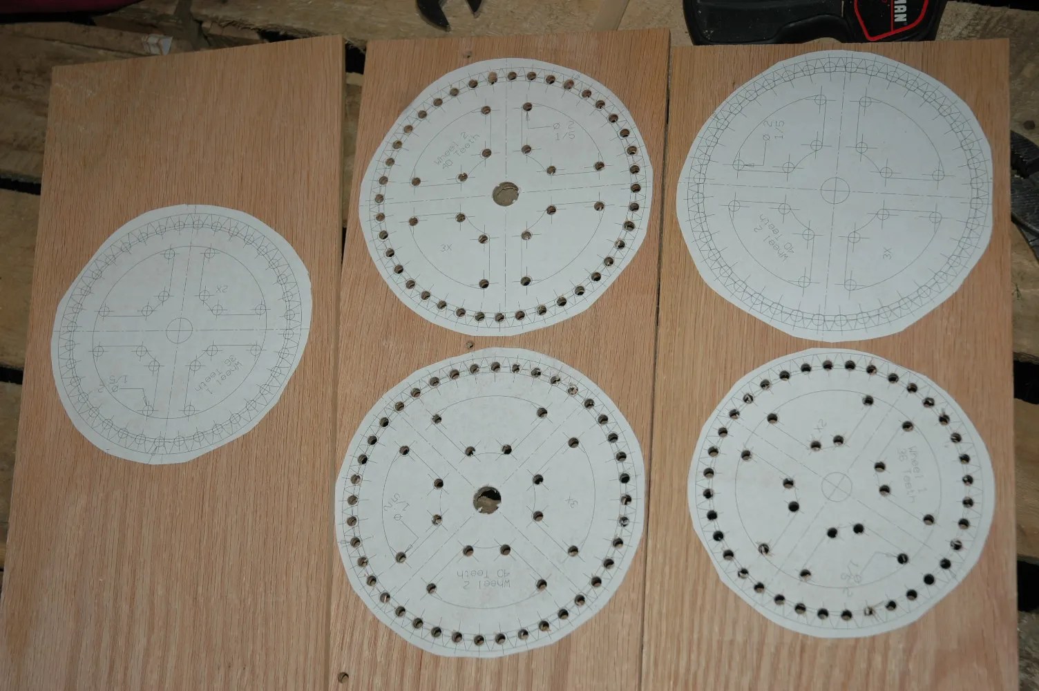 Wooden Gear Clock 9 Steps With Pictures Instructables