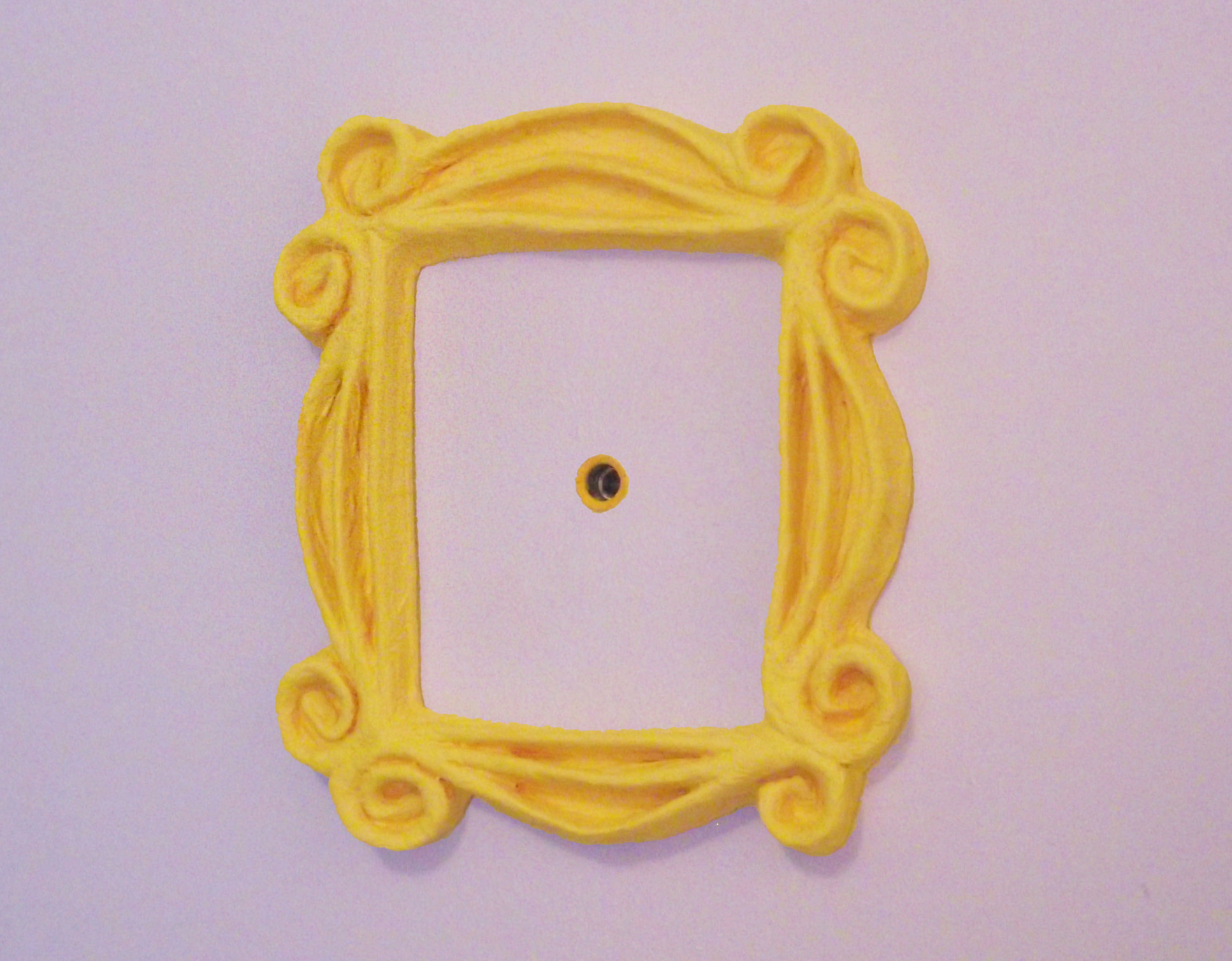 picture Friends Door Frame Painting friends peephole frame 7 steps with
