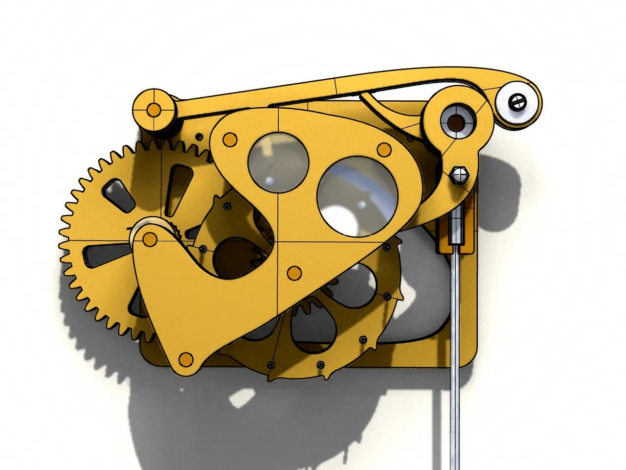 Galileo Wooden Escapement Mechanism 22 Steps With Pictures Instructables