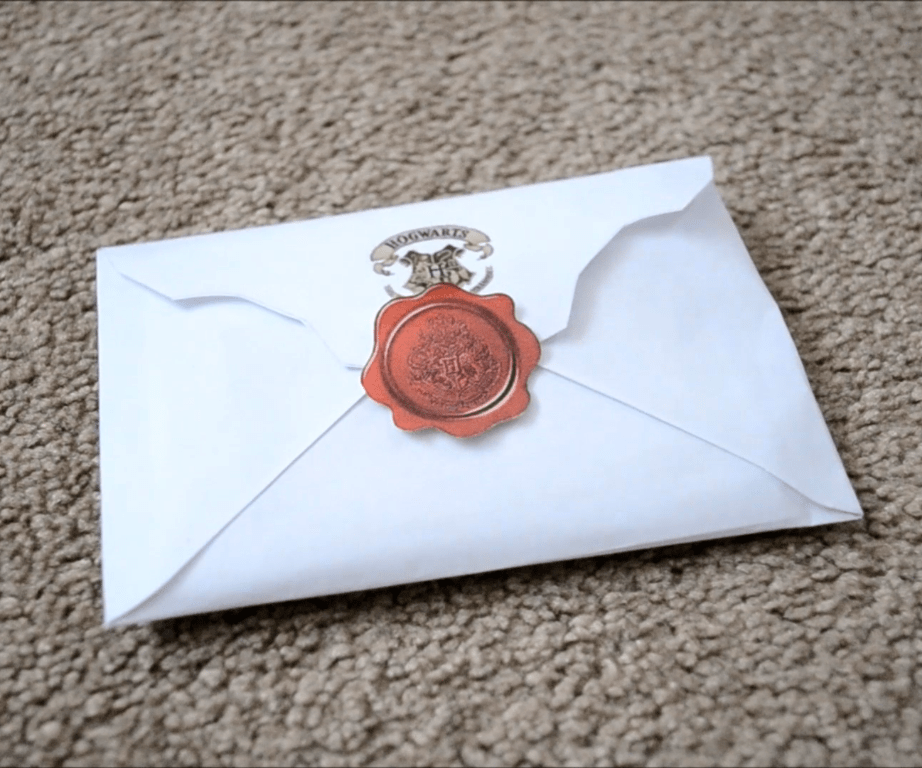hogwarts acceptance letter harry potter diy cassknowlton 3 steps with pictures instructables