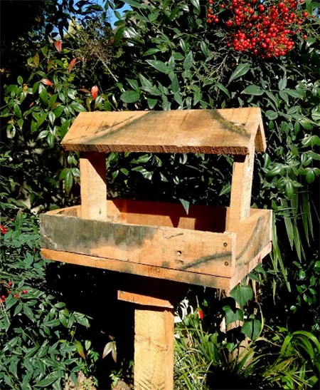 Reclaimed Pallet Bird Feeder 6 Steps Instructables