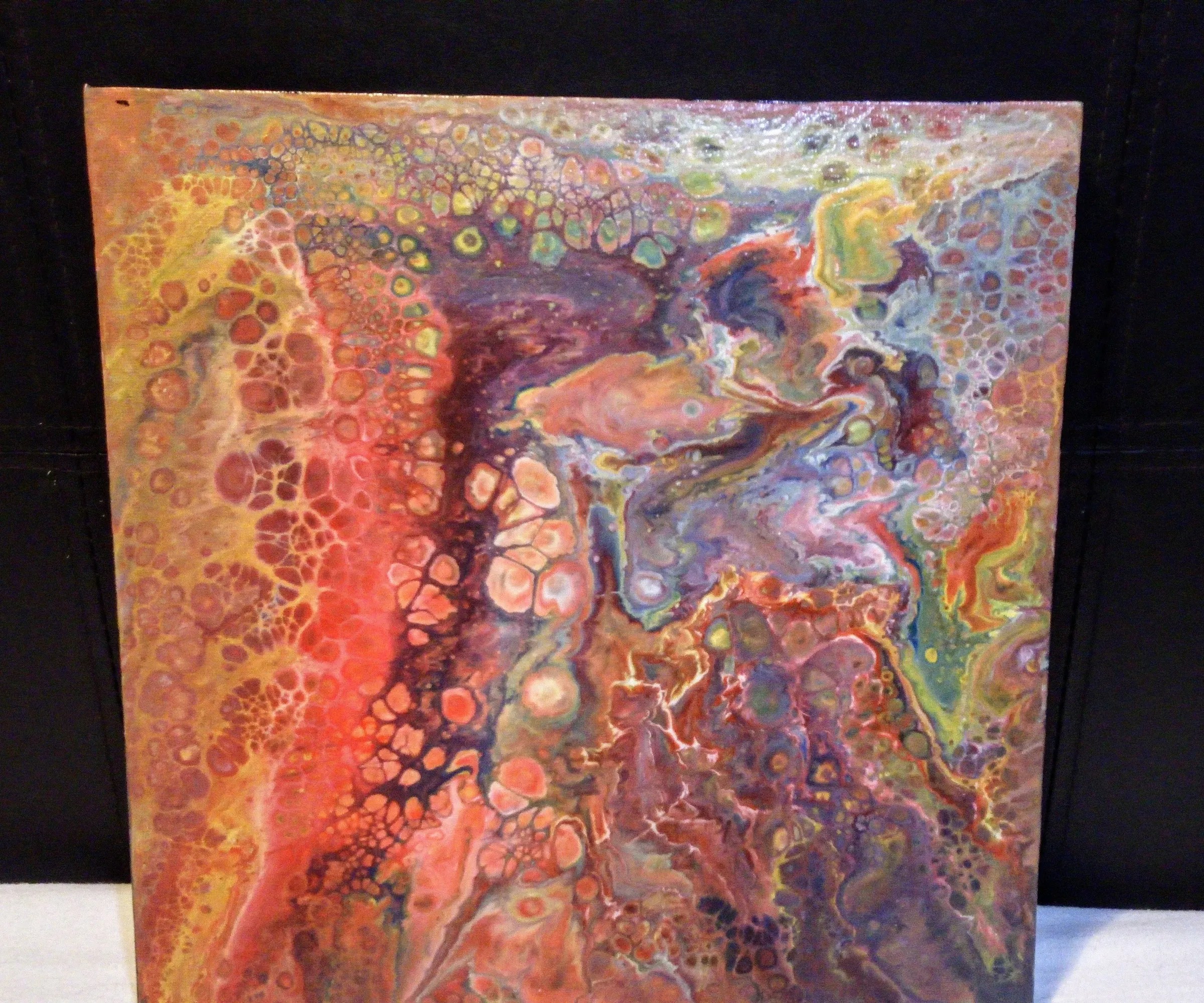 Acrylic Pour Painting On A Budget 8 Steps With Pictures Instructables