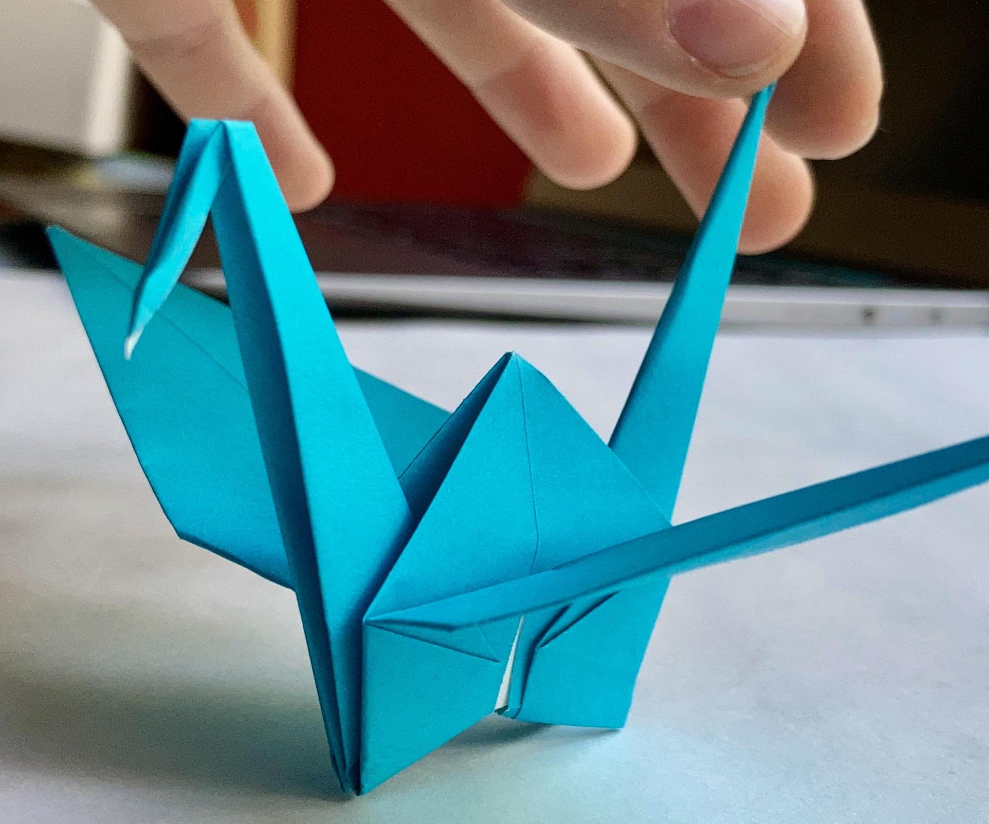 How to make an origami crane (with pictures)