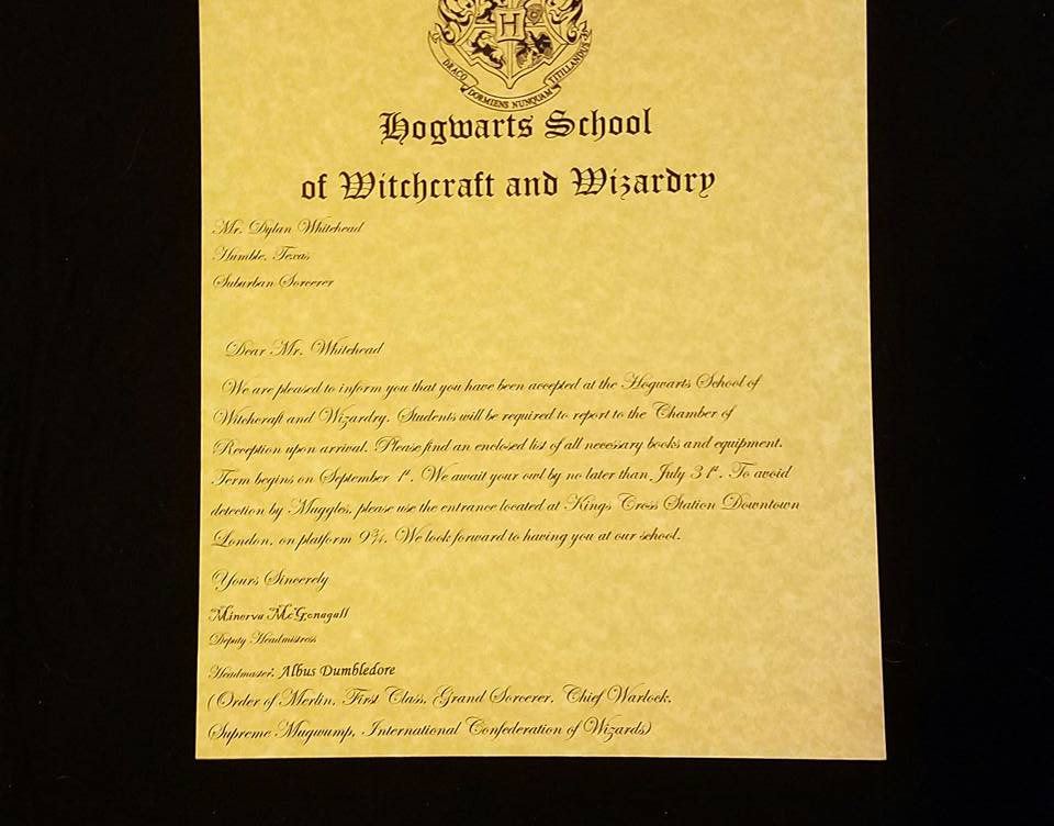make your own hogwarts acceptance letter instructables