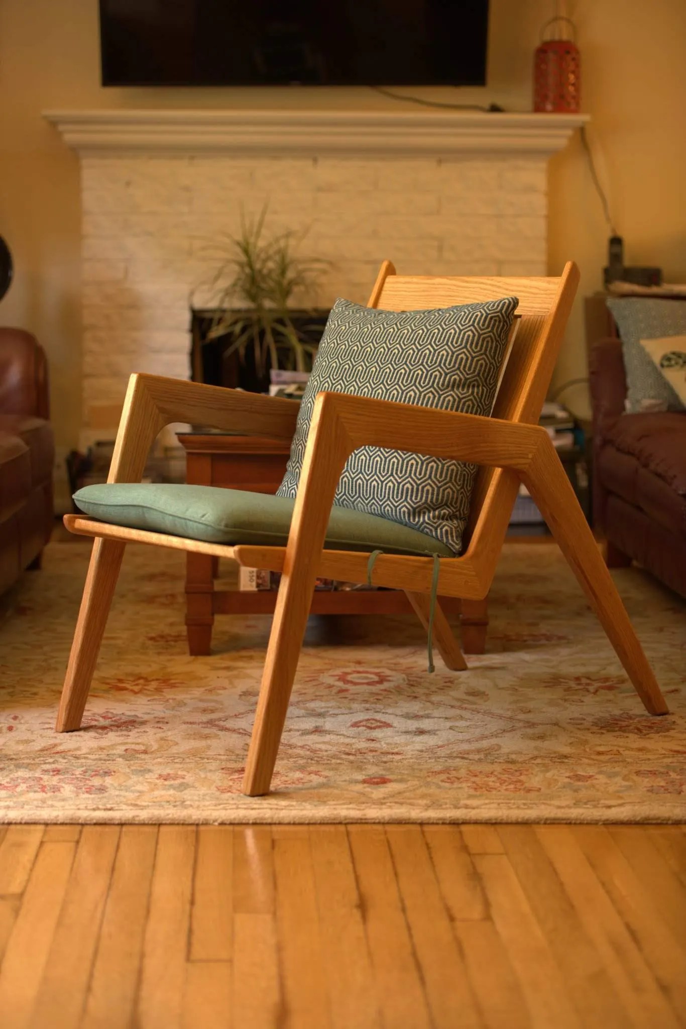 Mid Century Modern Lounge Chair 13 Steps With Pictures Instructables