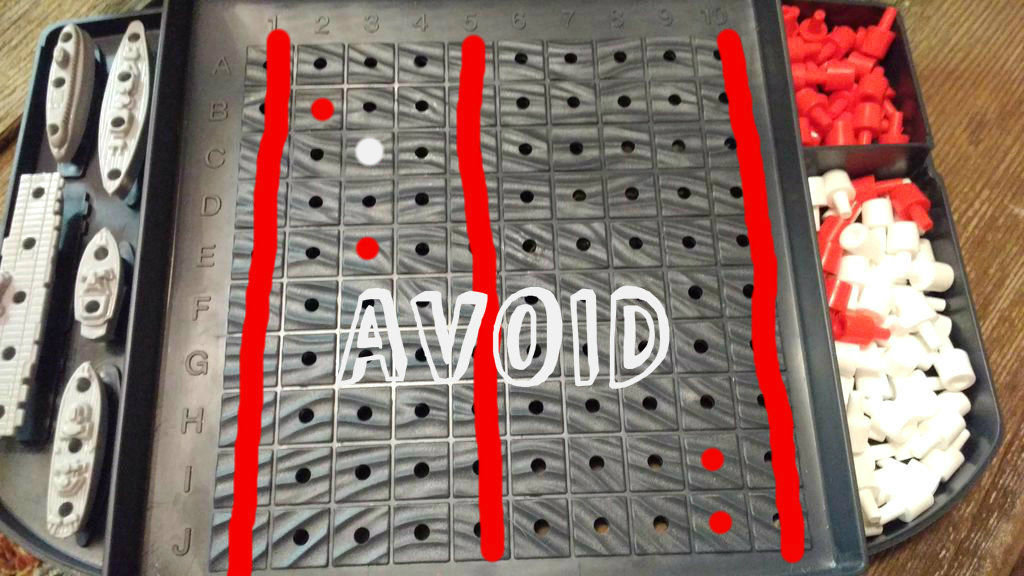 pics Best Battleship Layout Game Pigeon 9X9 how to win at battleship 3 steps