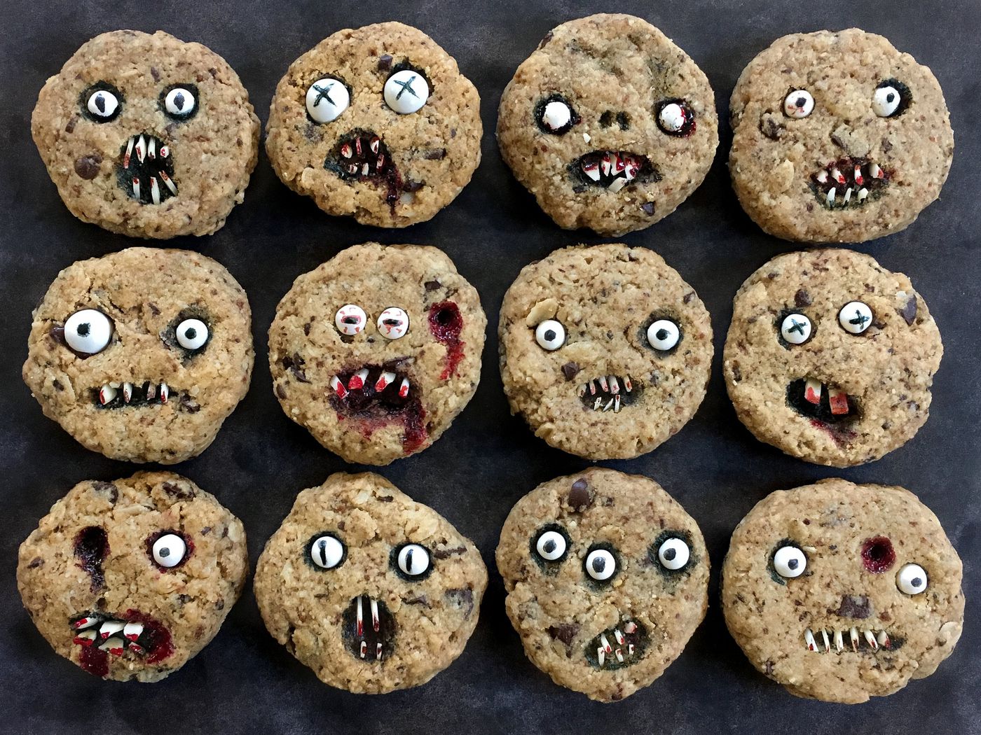 Scary Balloween Cookie Recipes - Spooky Themed Halloween Cookies Recipes / This year, treat your guests to a frightful feast.