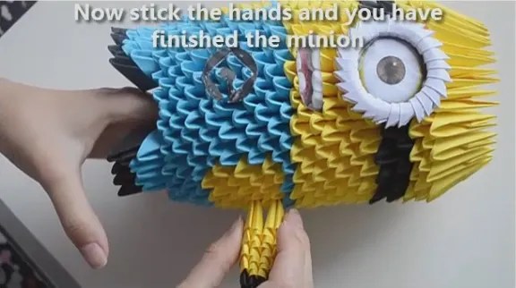 Pottery and sculptures are good examples of 3. How To Make An Origami Minion Birthday Gifts 3d Toys Diy Paper Crafts 28 Steps With Pictures Instructables