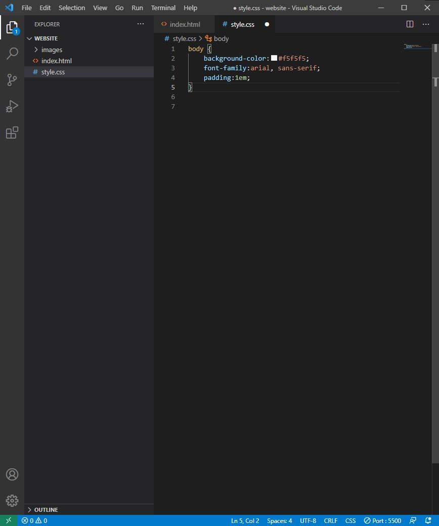 How to Create a Website Using Html and CSS - Knowdemia