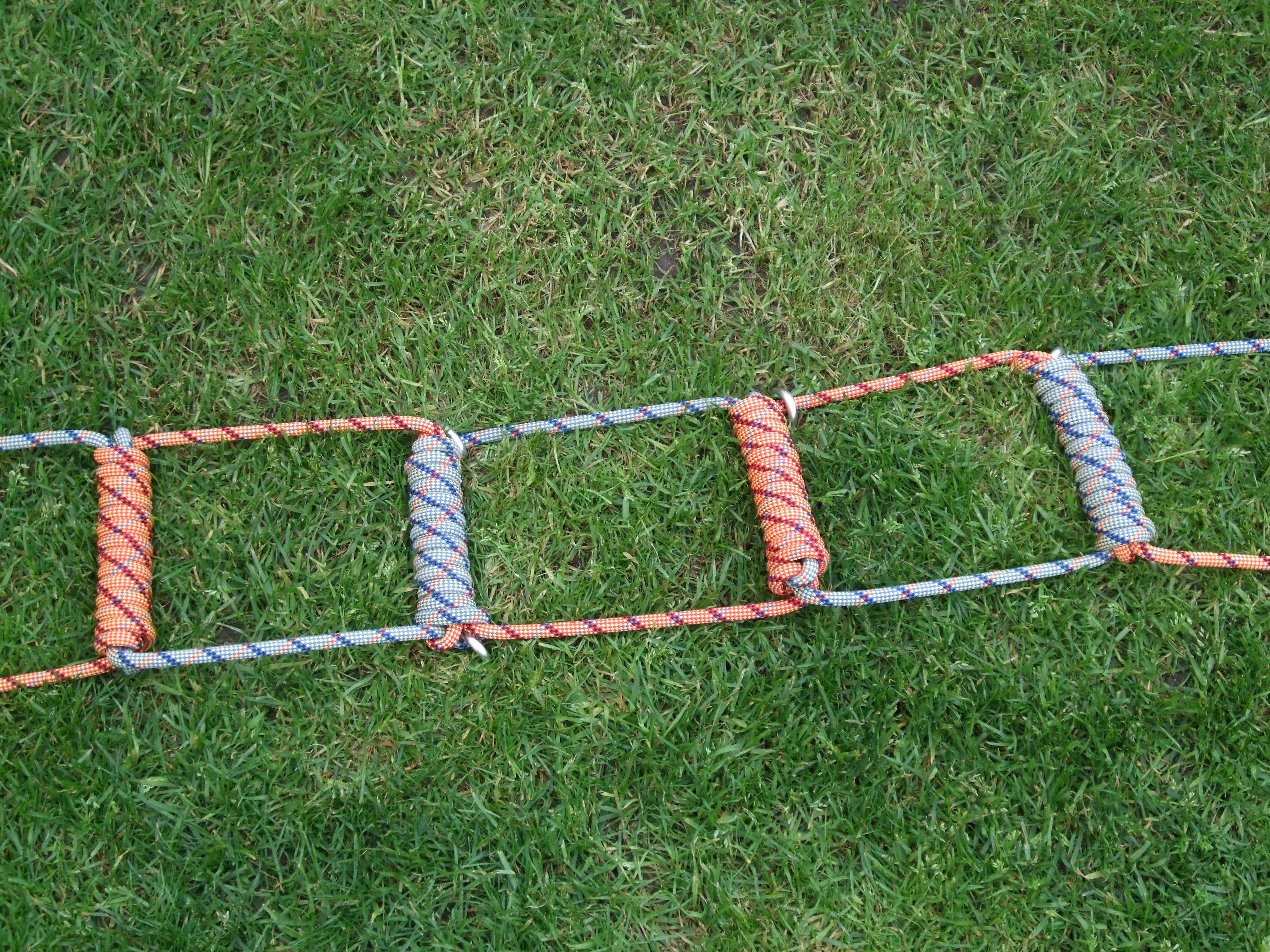 wallpapers How To Make A Rope Ladder With Wood rope ladder 6 steps with pictures instructables