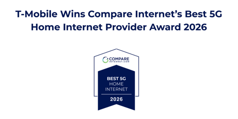 TMobile Gana El Premio Al Mejor Proveedor De Internet Residencial 5G 4 1 768x384 