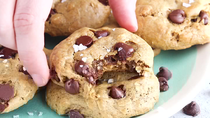 Reviews for steve & andy's cookies, chocolate chip, gluten free. Flourless Peanut Butter Oatmeal Chocolate Chip Cookies Ambitious Kitchen