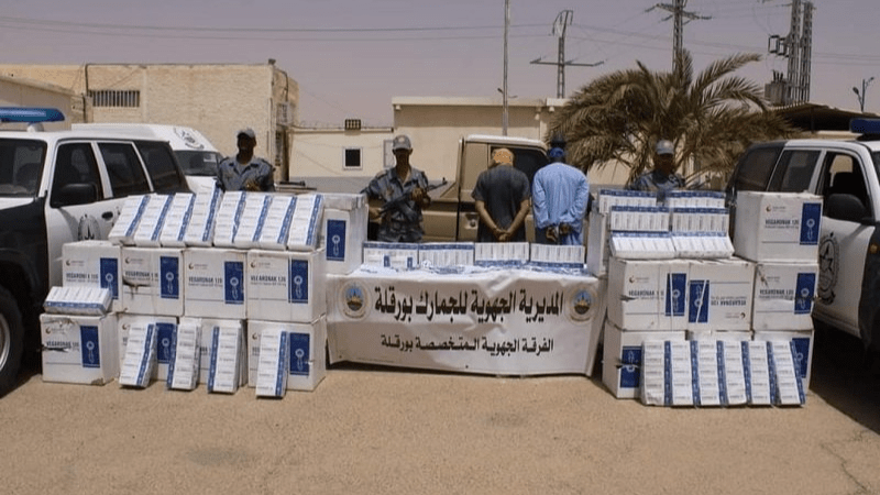 حجز 145 ألف قرص فياغرا على الحدود الجزائرية التونسية