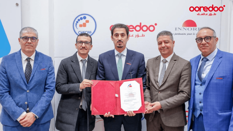 Ooredoo تونس تتحصل على علامة كفاءات للتكوين المهني