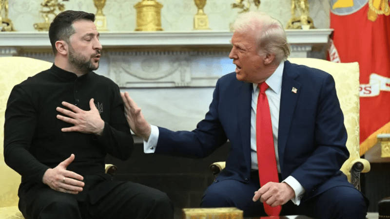 بعد مشادة بين ترامب وزيلينسكي: إنهاء المؤتمر وإلغاء توقيع صفقة المعادن