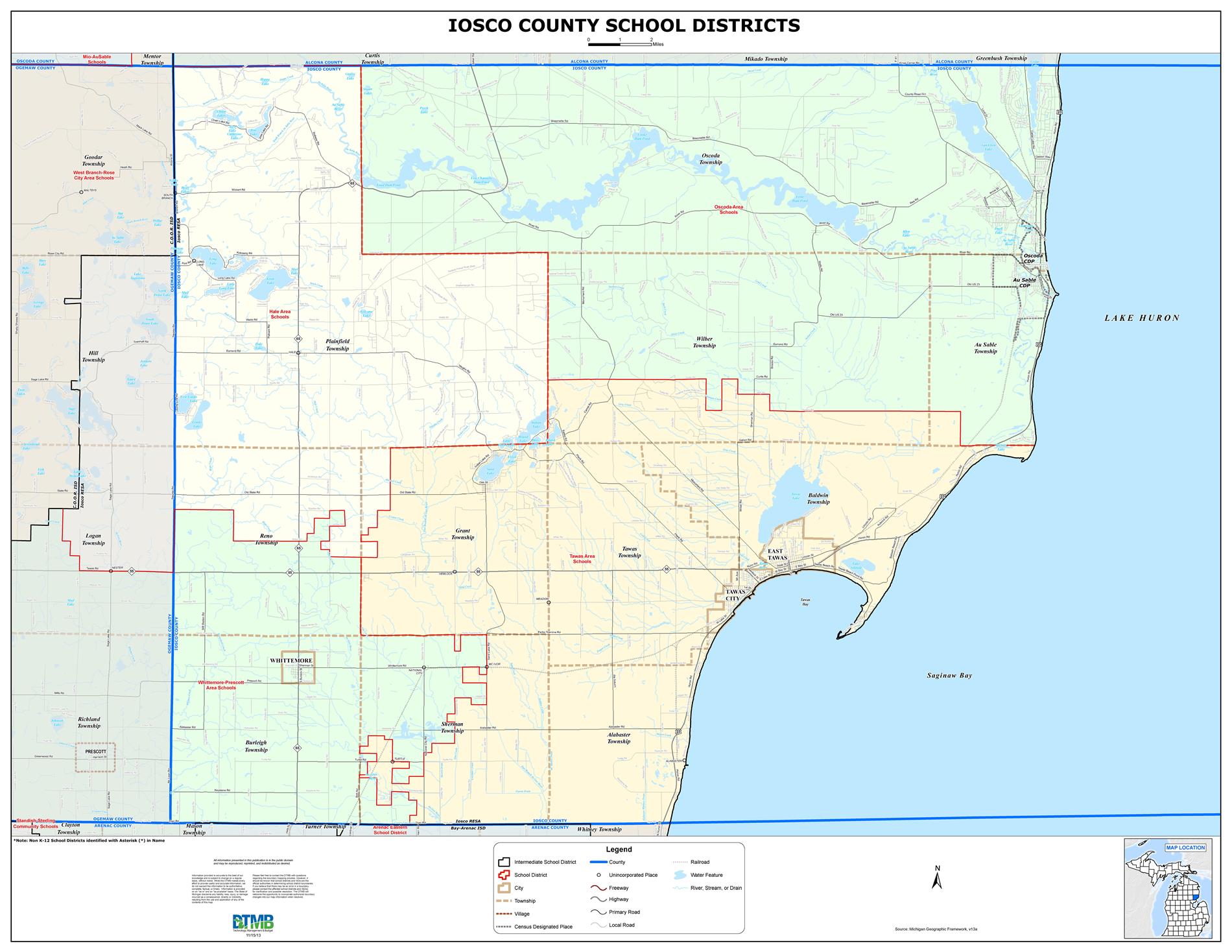 District Boundaries 