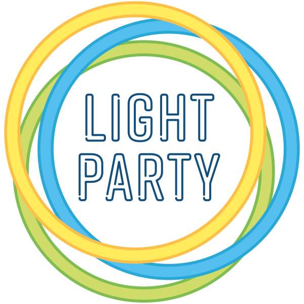 Everything to know about neon uv black light parties. Light Party Logo For Dark Backgrounds Scripture Union