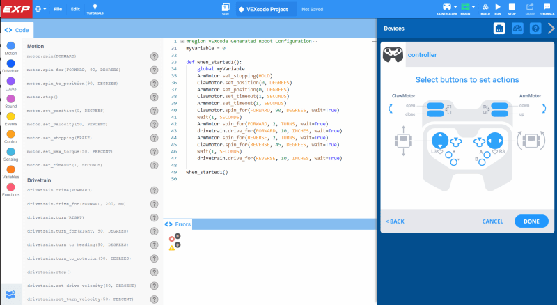 Vexcode Install Exp Vex Robotics - Incredible Ultra HD Minimal Designs | Free Download