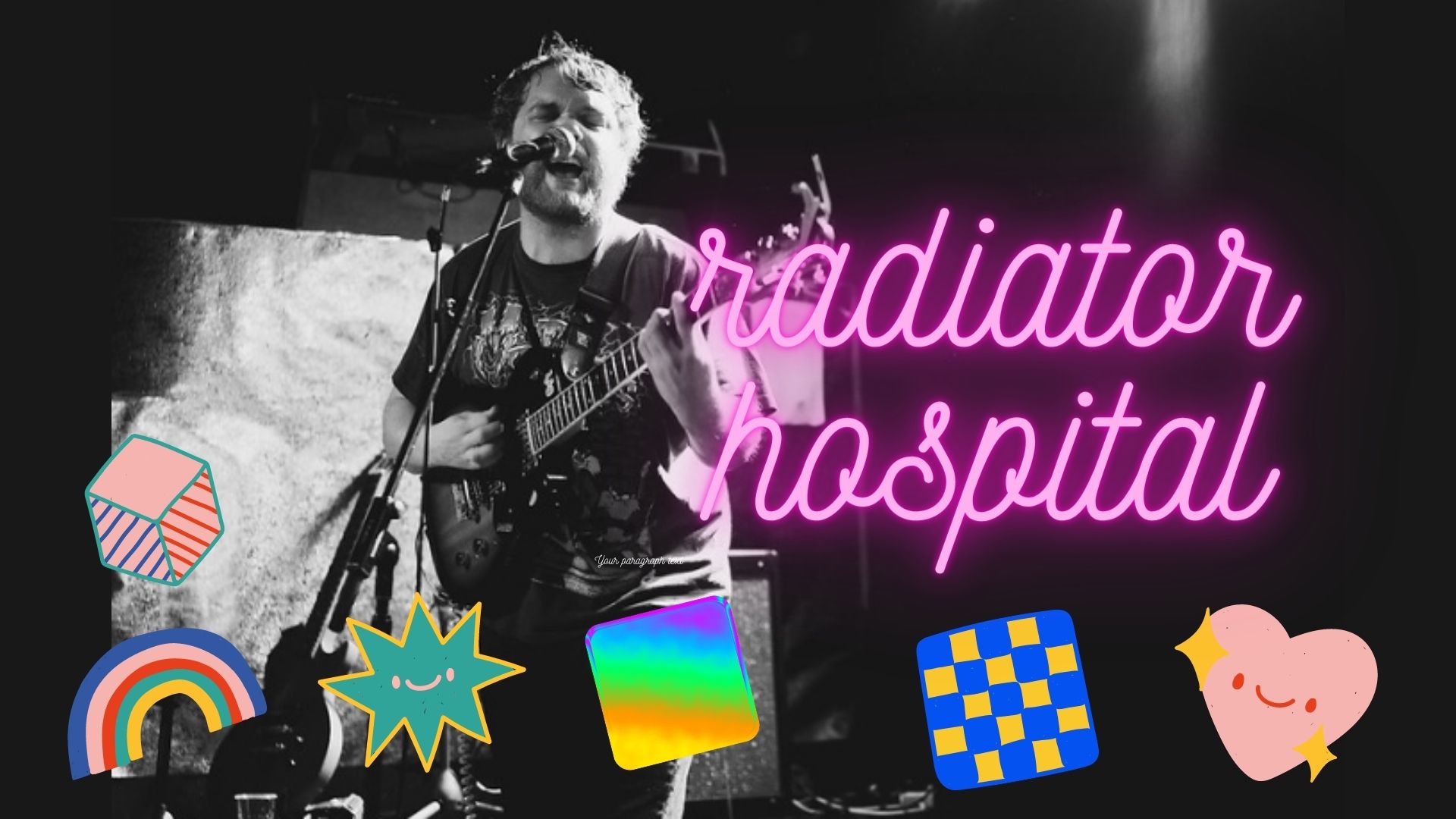 Sam Cook-Parrott of Radiator Hospital, photo circa 2017 by Paul Hudson