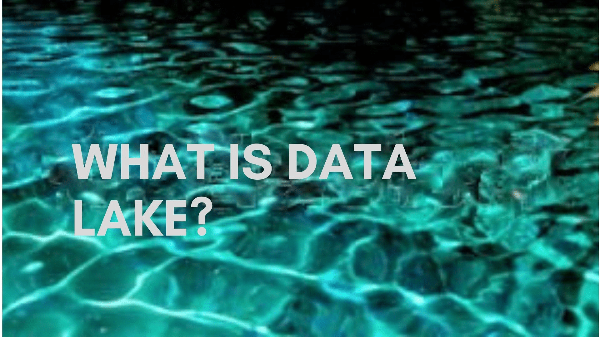 what is a data lake