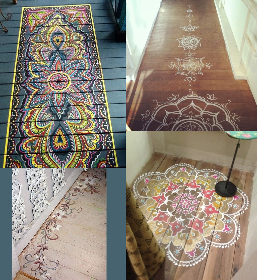 как на фанере нарисовать узор ламината