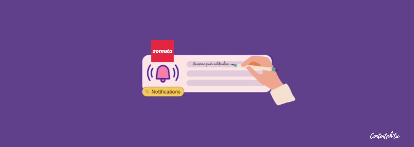 push notification ux writing zomato