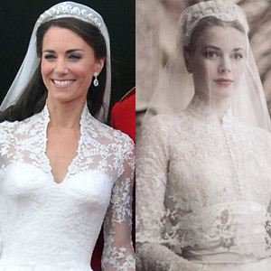 Kate Middleton Wore A Wedding Dress Inpired By The Classic Grace Kelly Look Pep Ph
